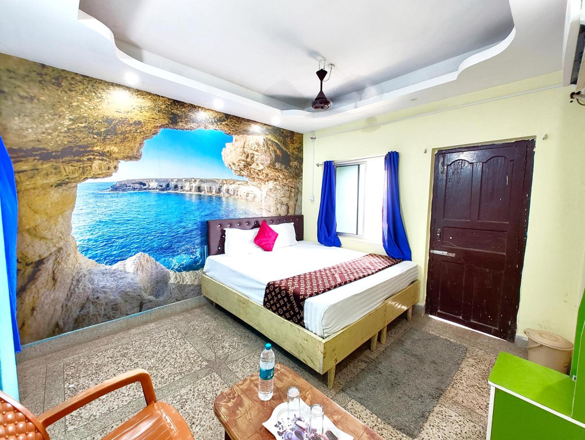 Goroomgo Jk ! গোরুমগো জে কে ইন পুরী - Sea-view-room - All-room-attached-balcony-with-kitchen-wifi-restaurant-and-parking-facilities-prime-location-best Selling In Hotel Puri