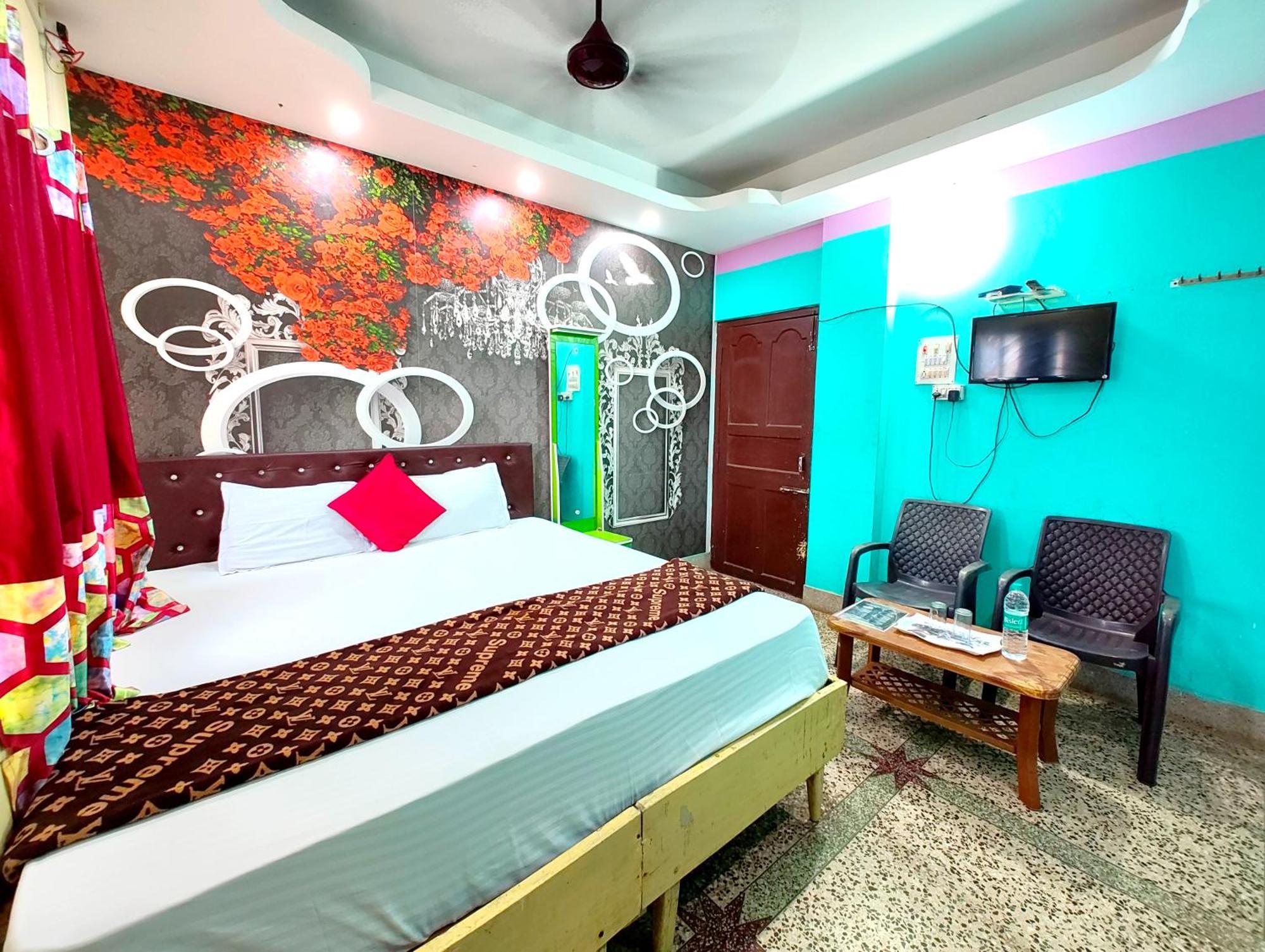 Goroomgo Jk ! গোরুমগো জে কে ইন পুরী - Sea-view-room - All-room-attached-balcony-with-kitchen-wifi-restaurant-and-parking-facilities-prime-location-best Selling In 3* Puri