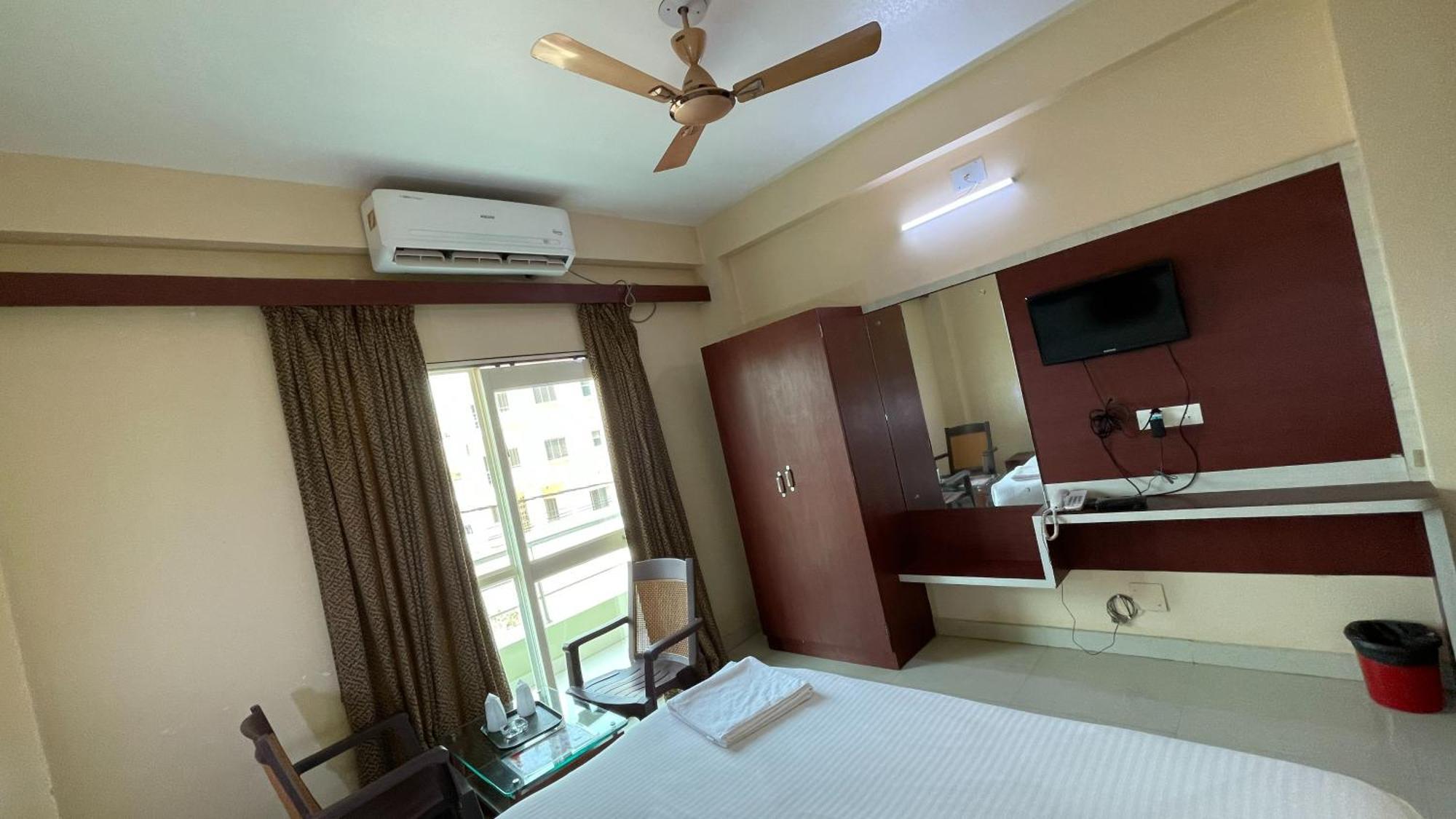 Hotel A-p Near-golden-sea-beach-and Temple-with-lift-wifi-restaurant-breakfast Included