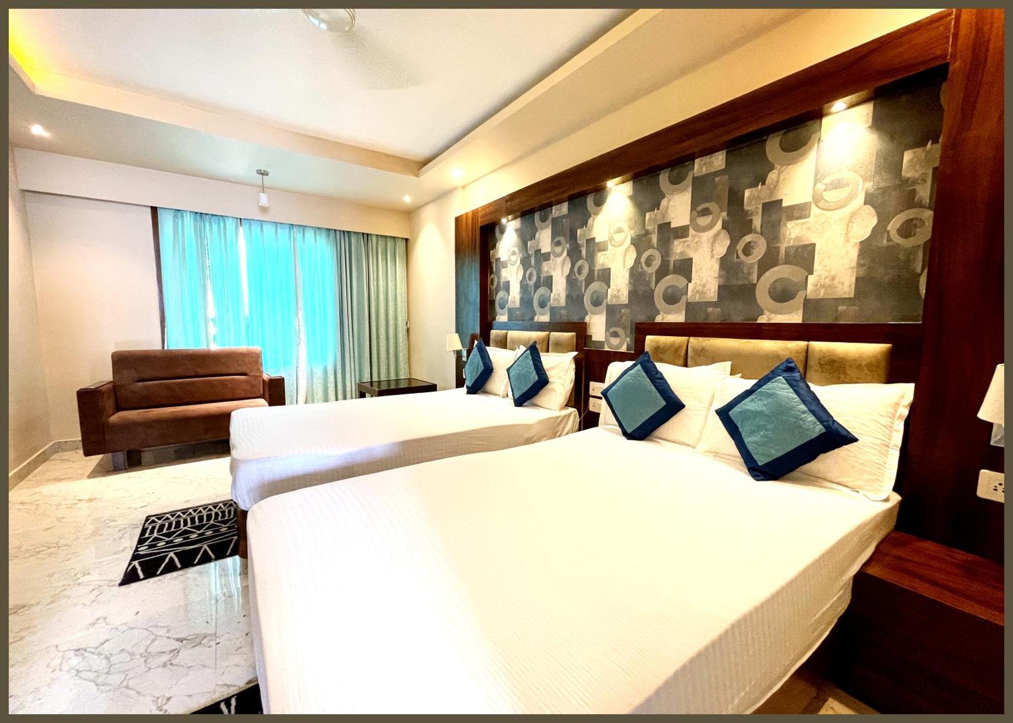 Hotel A-p Near-golden-sea-beach-and Temple-with-lift-wifi-restaurant-breakfast Included